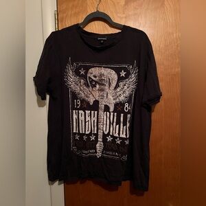 Black Nashville Graphic T-Shirt